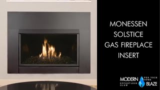 Monessen Solstice VentFree Gas Fireplace Insert [upl. by Stasny329]