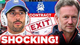 Daniel Ricciardo Reveals SHOCKING Exit Plan from F1 [upl. by Kcerb163]