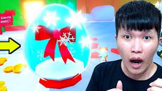 OMG AKU HATCH HUGE TERBARU DI SECRET SANTA UPDATE PET SIMULATOR 99 ROBLOX [upl. by Mada859]