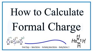 Formal Charges Calculating Formal Charge [upl. by Sheff926]