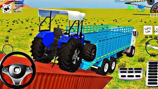 Modern Farm Tractor Driving Games  Farming Tractor 3D  Android Gameplay [upl. by Sardella]