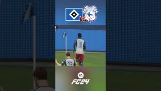 Jatta opens the score  Hamburger SV V Cardiff City FC24 shorts [upl. by Modestia]