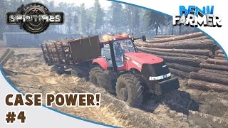 Spintires  Épisode 4  Case Power  MODS [upl. by Micco]