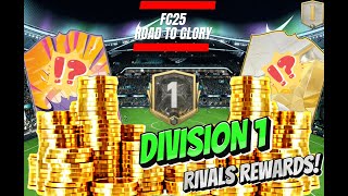 FC25 DIVISION 1 RIVALS REWARDS  fc fc25 fifa rivals [upl. by Stoat]