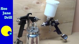 Beginner Tutorial How to Set Up and Use a Paint Spray Gun [upl. by Arenahs]