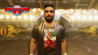 Alberto Del Rio Returns at the Royal Rumble Match  Royal Rumble 2024 Entrance Concept [upl. by Courtland]