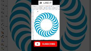 Spiral shape design in Corel draw coreldraw design photography [upl. by Nov]