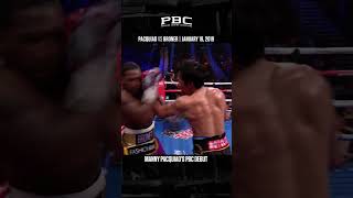 4️⃣ YEARS AGO TODAY Manny Pacquiao scored a UD win over Adrien Broner in his PBC debut [upl. by Ellicul]