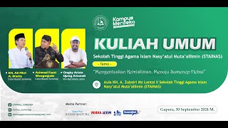 🔴 LIVE KULIAH UMUM BERSAMA CALON BUPATI SUMENEP  STAINAS [upl. by Dempster146]