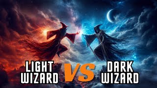 Light Wizard VS Dark Wizard  Epic Fantasy Battle  Choose a Side [upl. by Blessington]