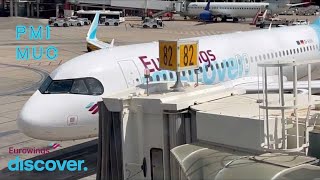 TRIP REPORT  EUROWINGS DISCOVER  A320  PALMA  MUNICH [upl. by Ottillia893]