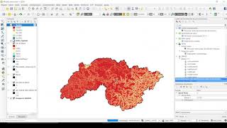 Delimitação de Bacia hidrográfica no QGIS com uso de imagem Alos Palsar [upl. by Inafetse]