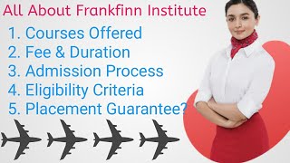 Frankfinn  All about Frankfinn  Frankfinn Institute of Air hostess Training  Airhostess Institute [upl. by Farman]