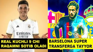 REAL DAXSHATLI XUJIMCHINI SOTIB OLADI BARSA SUPER TRANSFER QILADI MODRICH XAM MESSI BILAN BIRGA VA [upl. by Mccafferty]