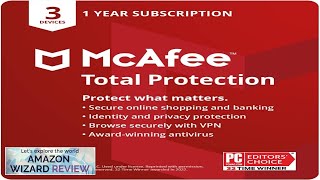 McAfee Total Protection 3 Device Antivirus Internet Security Software Review [upl. by Sherar817]