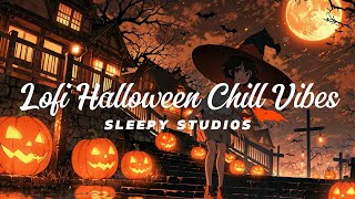 Lofi Halloween 🎃  Hauntingly Calm Halloween Lofi Beats for Focus amp Relaxation 👻 [upl. by Humo]