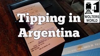 Visit Argentina  Tipping in Argentina Explained [upl. by Koerner]