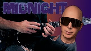 JoeSatriani  midnight 4 Finger tapping  🎸 [upl. by Bedell604]