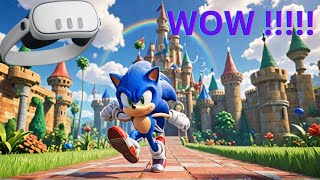 VR Sonic World is the Most AMAZING Sega Remake [upl. by Sihon]