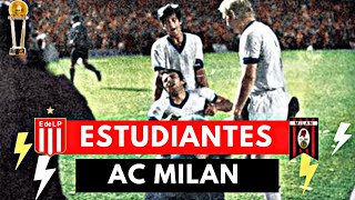 Estudiantes de La Plata vs AC Milan 21 All Goals amp Highlights  1969 Intercontinental Cup [upl. by Bhatt]