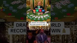 DRAKE HITS WORLD RECORD BIGGEST WIN 💰STAKE gambling shorts casino drake stake [upl. by Carson]