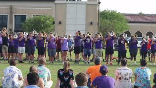 LSU TGBFTL Trombones ft Drumline  SEC on CBS Theme [upl. by Nelloc330]