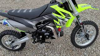 WALK AROUND 2021 Thumpstar 125cc Dirtbike REVIEW PART 1 [upl. by Pederson]