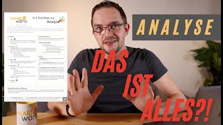 Nur 5 Schritte zur perfekten Analyse [upl. by Sontag]