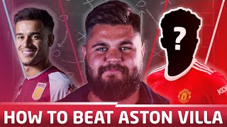 SHOCK Starter For United  Gerrard To Play Coutinho  Aston Villa vs Man United Tactical Preview [upl. by Pincas383]