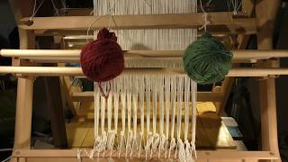 Carpet loom out of rigid heddle loom [upl. by Pasadis293]