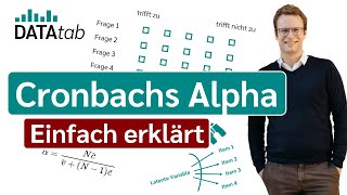 Cronbachs Alpha Einfach erklärt [upl. by Odnarb817]