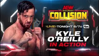 WWE 2K24 Kyle OReilly In Action  AEW Collision 52524 [upl. by Cychosz]