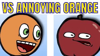 VS ANNOYING ORANGE FRIDAY NIGHT FUNKIN GAMEPLAY [upl. by Greenebaum]