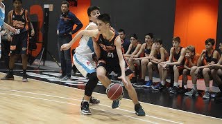 Minicopa Endesa fase previa Valencia Basket  Cenor Obradoiro [upl. by Akemrehs]