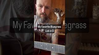 My Favorite Bluegrass Lick in D [upl. by Tterag654]