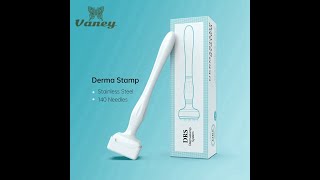 Micro Needle Derma Stamp Pen Microneedling Tool Skin Needling Microneedle Therapy 140 Needles [upl. by Eiramllij]