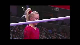 Nastia Liukin UB 2012 Olympic trials day 2 [upl. by Tnerb584]