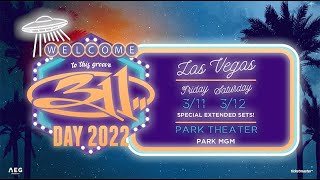 311 DAY 2022 Announced [upl. by Swaine]