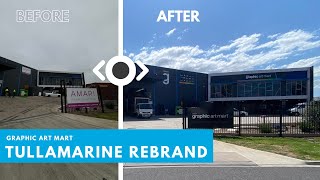 Graphic Art Mart Tullamarine A Complete Rebranding Transformation [upl. by Annalise]