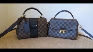 Louis Vuitton Bond Street BB vs LV Croisette  detailed comparison amp review [upl. by Ihsorih]