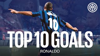 TOP 10 GOALS  RONALDO ⚫🔵 [upl. by Florance870]