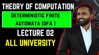 Deterministic Finite Automata Lecture 02Theory of Compution TOCPRADEEP GIRI SIR [upl. by Adnuhs]