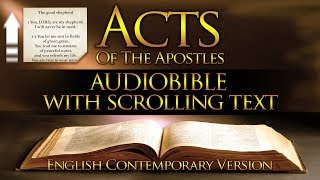 Holy Bible ACTS OF THE APOSTLES  Contemporary English FULL With Text [upl. by Eves]