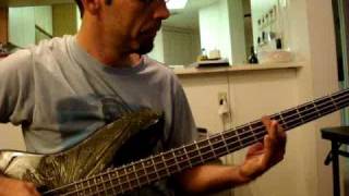 Silverchair  Tomorrow Easy Bass Cover [upl. by Rheta614]