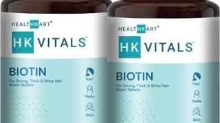 HK Vitals Biotin Review [upl. by Gnex889]