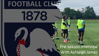 2021 Preseason interview with Burnham Football Clubs first team manager Ashleigh James [upl. by Inama]