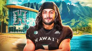 Je Visite lUniversité de Hawaï 🏝️🏈 [upl. by Regdirb]