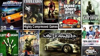 How to Download Highly Compressed Games For Android And PC 100 Working [upl. by Hsirehc]