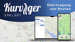 Kurviger Erklärt  Routenübertragung [upl. by Akiemat]