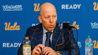 UCLA M Basketball Postgame  Coach Cronin vs Boston University Nov 11 2024 [upl. by Ariik160]